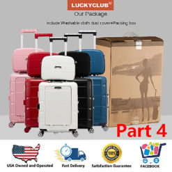 💥🎉🎉 2024 New arrival Multifunctional Luggage Suitcase only $2.99 today