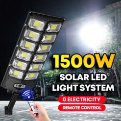 ⏰1500W Solar Led Light System