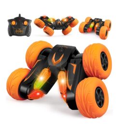 VILICO Electric Competitive RC Stunt Car Toy for Kids.Remote Control Car.Double-Sided Rotation 360??.High-Speed 4WD Off-Road Vehicle for Boys Girls.Gift Toys for Boys 3 4 5 6 7 8 9 10 11 12 Year Old