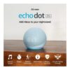 All-New Echo Dot (5th Gen. 2022 release) with clock | Smart speaker with clock and Alexa | Cloud Blue