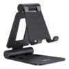 Nulaxy A4 Cell Phone Stand. Fully Foldable. Adjustable Desktop Phone Holder Cradle Dock Compatible with Phone 11 Pro Xs Xs Max Xr X 8. iPad Mini. Nintendo Switch. Tablets (7-10??). All Phones