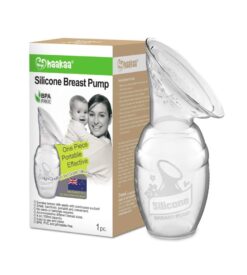 haakaa Manual Breast Pump for Breastfeeding 4oz/100ml