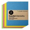 Swedish Wholesale Swedish Dish Cloths ?C 10 Pack Reusable. Absorbent Hand Towels for Kitchen. Counters & Washing Dishes ?C Cellulose Sponge Cloth ?C Eco Friendly Gifts ?C Assorted