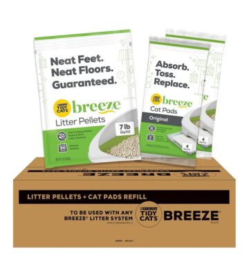 Purina Tidy Cats Breeze Litter System Cat Refill Bundle ?C 7.91 lb. Box