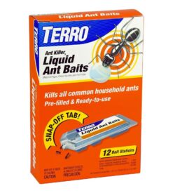 TERRO T300B Liquid Ant Killer. 12 Bait Stations