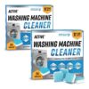 Washing Machine Cleaner Descaler 48 Pack ?C Value Size Deep Cleaning Tablets For HE Front Loader & Top Load Washer. Septic Safe Eco-Friendly Deodorizer. Clean Inside Drum And Laundry Tub Seal ?C 48 Count
