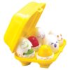 TOMY Toomies Hide & Squeak Easter Eggs Toddler Toys ?C Matching & Sorting Learning Toys ?C Sensory Toys for Easter Basket Stuffers