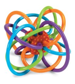 Manhattan Toy Winkel Rattle & Sensory Teether Toy