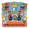 Healthy Snack Box Variety Pack Care Package (50 Count) Gift Basket.valentins day. College Student Crave Food Box. Nutritious Bars Chips. Birthday Sweet Treats for Adults Kids Teens Boys Girls